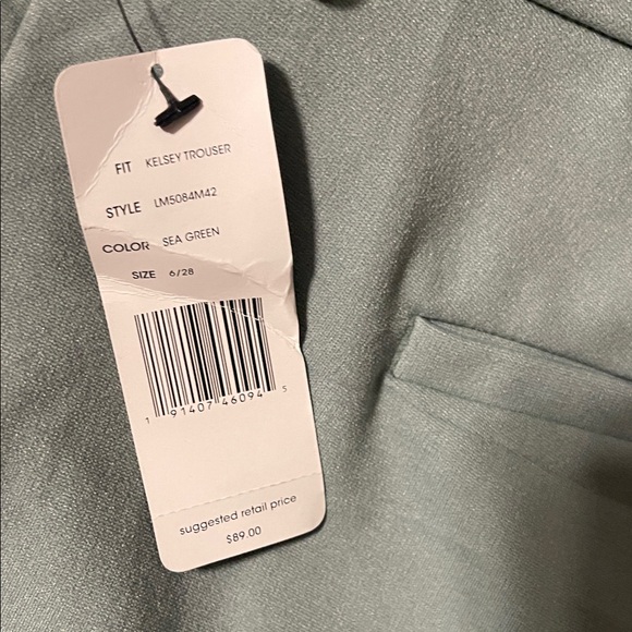 Liverpool Women's Light Blue Straight Leg Pants - Picture 2 of 5